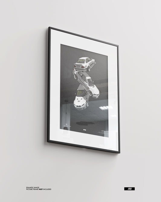 M3 (E36, E46, E92) poster