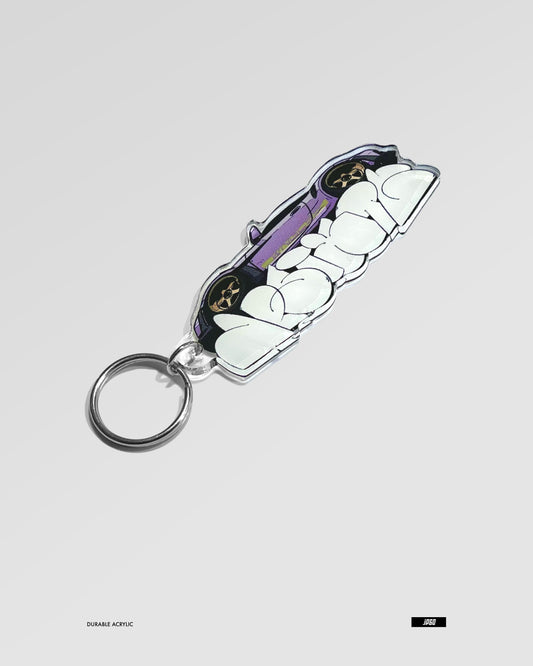 GT3 RS graffiti keychain