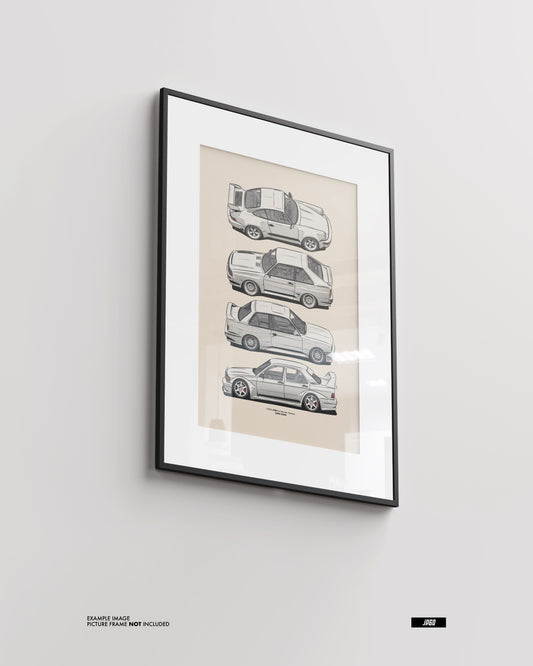 EURO ICONS Poster