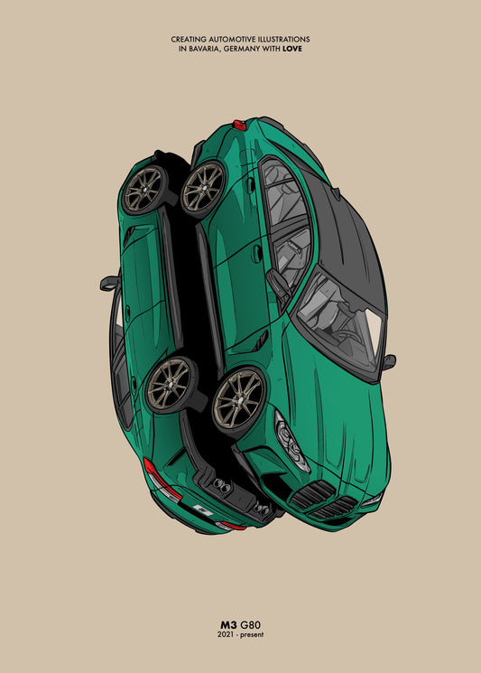 M3 G80 poster