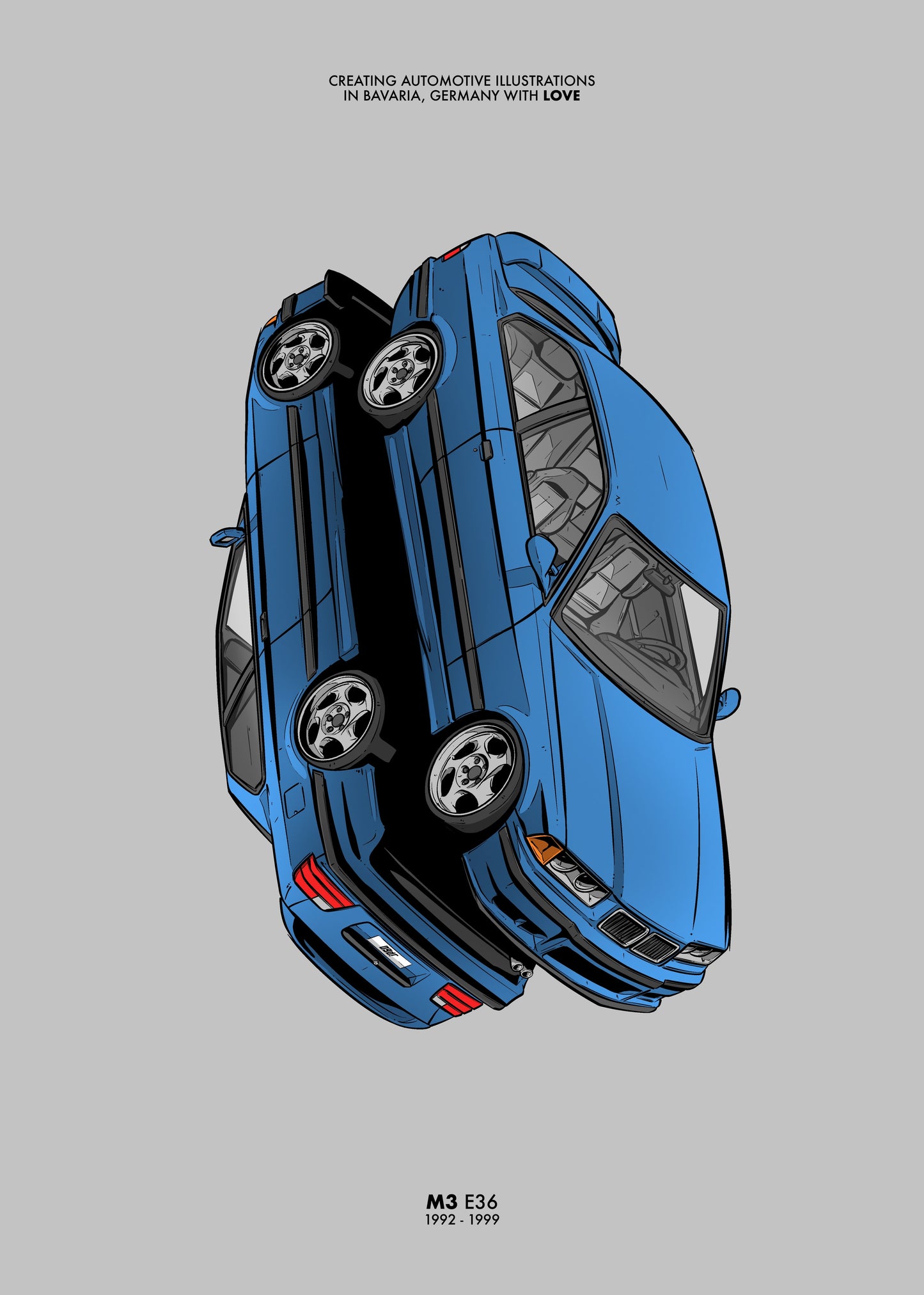 M3 E36 poster