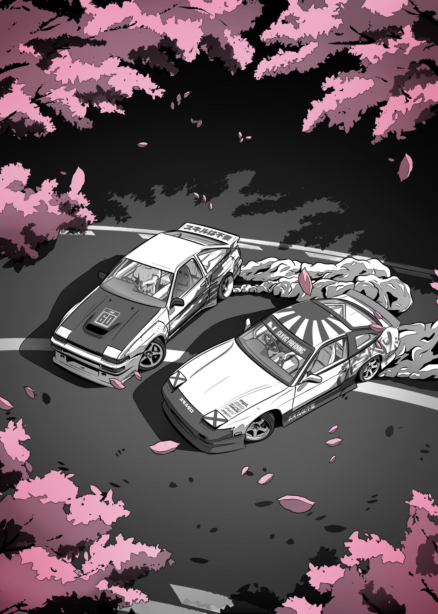 Blossom Drift Poster