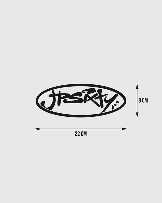 JPSIXTY 1.0 Car Vinyl Decal