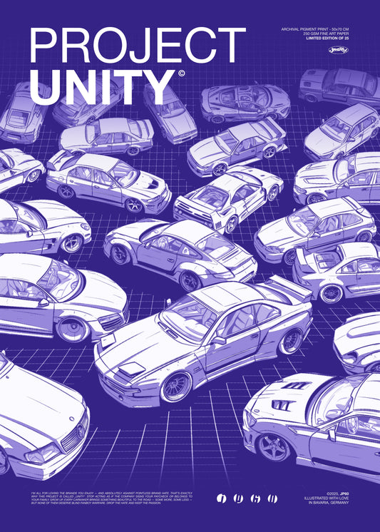 Unity Monochrome Poster